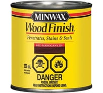Морилка Minwax WF 225 Красный махагон 237 мл 22250