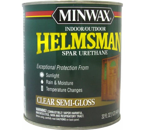 Уретановый лак Minwax Helmsman полуглянцевый 946 мл 63210
