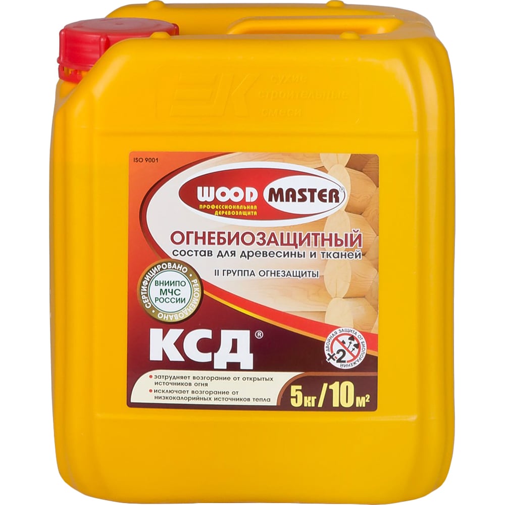 Огнебиозащитный состав WoodMaster КСД 5 кг 1 4602 выгодная цена