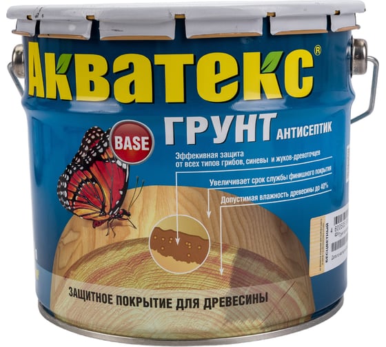 Грунт-антисептик Акватекс 3 л 4 14037 1