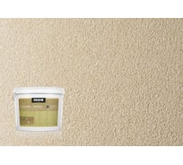 Камешковая фактурная штукатурка BRAVO DECOR "Сахара" ЛЮКС создает эффект песчаника, для наружных и внутренних работ, колеруемая, зерно 1.0 мм, 25к г 118111