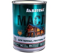 Масло для садовой мебели akvateks