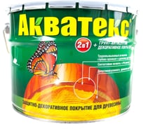 Защитно-декоративное покрытие для древесины Акватекс Махагон 10 л 534