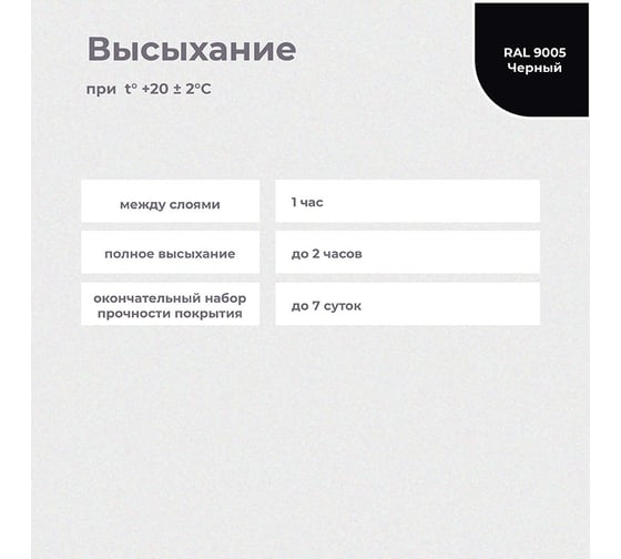Краска Dali резиновая черная 3 кг 1 205534