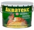 Защитно-декоративное покрытие для дерева АКВАТЕКС 2 в 1 полуматовое, груша, 10 л 514 1