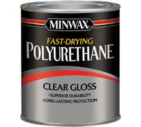 Быстросохнущий полиуретан Minwax Fast-Drying Глянцевый 946 мл 63000