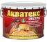 Защитно-декоративное покрытие для древесины Акватекс Экстра белый, полуглянцевое, 10 л 13847 1