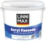Краска водно-дисперсионная LINNIMAX Acryl Fassade для наружных работ База 1 10 л 948105556 1