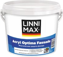 Краска водно-дисперсионная LINNIMAX Acryl Optima Fassade для наружных работ База 1 2,5 л 948105466