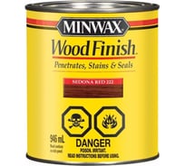 Морилка Minwax WF 222 Красная Седона 946 мл 70043