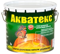 Защитно-декоративное покрытие для древесины Акватекс Белый 3 л 4 509