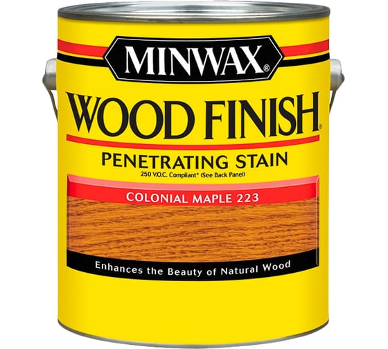 Морилка Minwax WF 223 Колониальный клен 3.785 л 71005 1