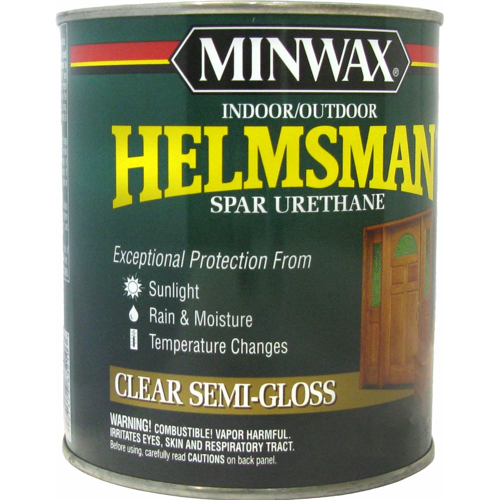 Уретановый лак Minwax Helmsman полуглянцевый 3.785 л 13210 - выгодная ...