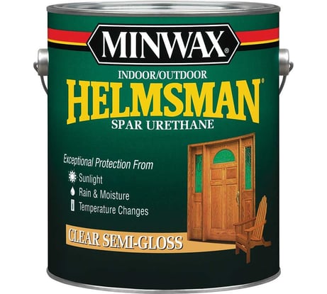 Уретановый лак Minwax Helmsman Полуглянцевый 473 мл 43210