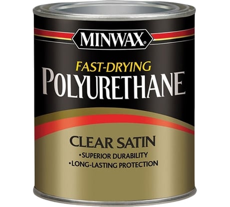 Быстросохнущий полиуретан Minwax Fast-Drying Полуматовый 237 мл 23010