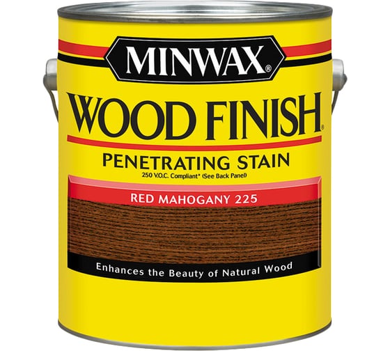 Морилка Minwax WF 225 Красный махагон 3.785 л 71007 1