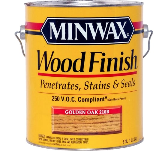 Морилка Minwax WF 210B Золотой дуб 3.785 л 71001 1