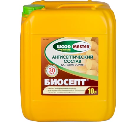 Антисептический состав Woodmaster Биосепт Ультра 10 л 1 710