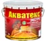 Защитно-декоративное покрытие для древесины Акватекс Экстра белый, полуглянцевое, 3 л 13846 1