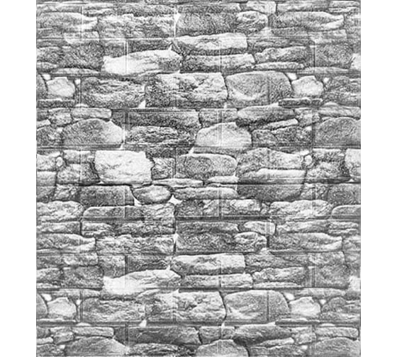 Панели самоклеящиеся 3d Центурион 500x550x3мм "каменная кладка" 87441 1