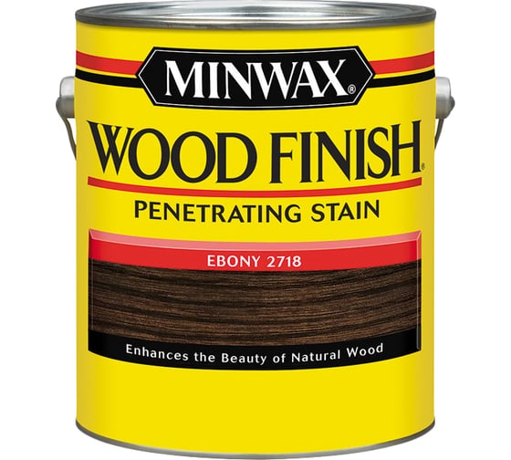 Морилка Minwax WF 2718 Эбони 3.785 л 71013 1