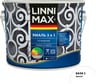 Эмаль алкидно-уретановая LINNIMAX по ржавчине 3 в 1 База 1 белая 2,5 л 948105245