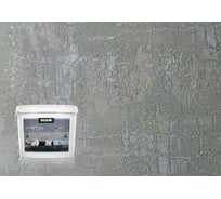 Декоративное покрытие BRAVO DECOR АртБетон для создания различных эффектов для внутренних и наружных работ, наносится кельмой в 1-2 слоя, 5 л 18912