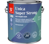 Универсальный лак Tikkurila UNICA SUPER STRONG EP полуматовый, 2.7л 700014012 31503249