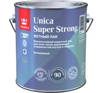 Универсальный лак Tikkurila UNICA SUPER STRONG EP высокоглянцевый, 2.7л 700014009 31503303