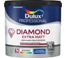 Краска для стен и потолков DULUX PROFESSIONAL DIAMOND EXTRA MATT для внутренних работ, глубокоматовая, база BW, 2.5 л 5717204