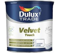 Краска для потолка и стен DULUX VELVET TOUCH, матовая, база BW 5л 5254202