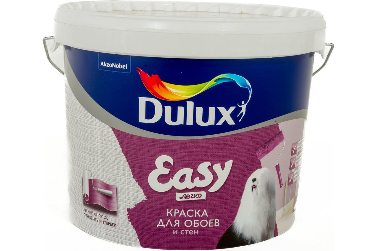 Dulux easy краска для обоев
