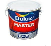 Краска универсальная MASTER 90 DULUX база BW, алкидная, глянц, белая 1 л 5181599