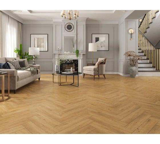 Виниловый ламинат TULESNA пвх/lvt art parquet lvt tesoro ёлка 2,2278 м2 1005-101