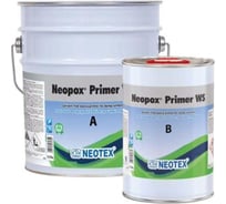 Двухкомпонентная эпоксидная грунтовка NEOTEX для влажных поверхностей NEOPOX PRIMER WS A+В 10кг 12850100