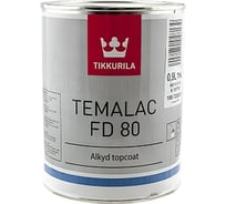 Краска TIKKURILA INDUSTRIAL ТЕМАЛАК ФД80 TVL алкидная 18л 18072260170