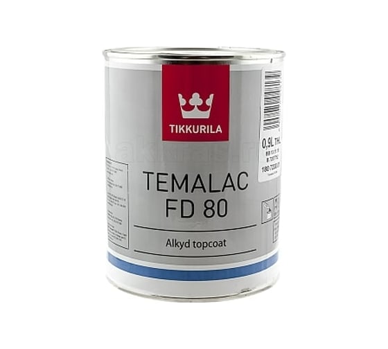 Краска TIKKURILA INDUSTRIAL ТЕМАЛАК ФД80 THL алкидная 9л 18072300160 1