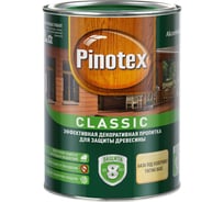 Декоративная пропитка для защиты древесины PINOTEX CLASSIC NW (база под колеровку; 1 л) 5195356