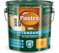 Универсальная декоративная пропитка для защиты древесины PINOTEX STANDARD (сосна; 2.7 л) 5270563