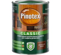 Декоративная пропитка для защиты древесины PINOTEX CLASSIC NW (красное дерево; 1 л) 5195418