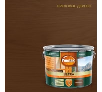 Влагостойкая защитная лазурь для древесины PINOTEX ULTRA NW (орех; 9 л) 5803406