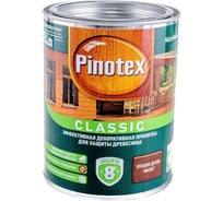 Декоративная пропитка для защиты древесины PINOTEX CLASSIC NW (орех; 1 л) 5195429