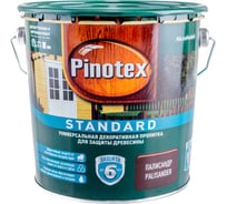 Универсальная декоративная пропитка для защиты древесины PINOTEX STANDARD (палисандр; 2.7 л) 5270599
