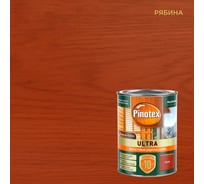 Влагостойкая защитная лазурь для древесины PINOTEX ULTRA NW (рябина; 0,9 л) 5803728