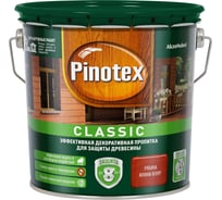 Декоративная пропитка для защиты древесины PINOTEX CLASSIC NW (рябина; 2.7 л) 5195456