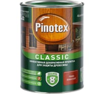 Декоративная пропитка для защиты древесины PINOTEX CLASSIC NW (рябина; 1 л) 5195454