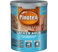 Лак для мебели и стен PINOTEX LACKER AQUA 70 (на водной основе; для внутренних работ; глянцевый; 1 л) 5254084