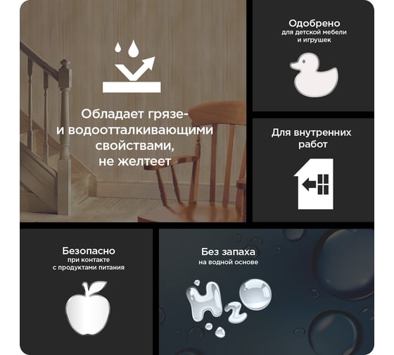 Лак для мебели и стен PINOTEX LACKER AQUA 10 (на водной основе; для внутренних работ; матовый; 2.7 л) 5254106