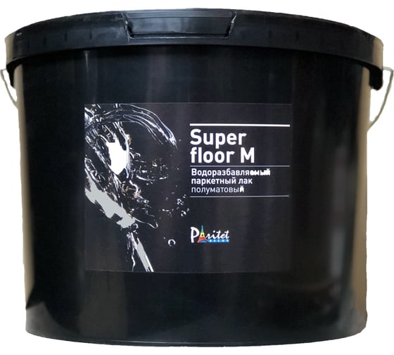 Паркетный лак Paritet Color Super Floor M 0.9 L матовый PA00373 1