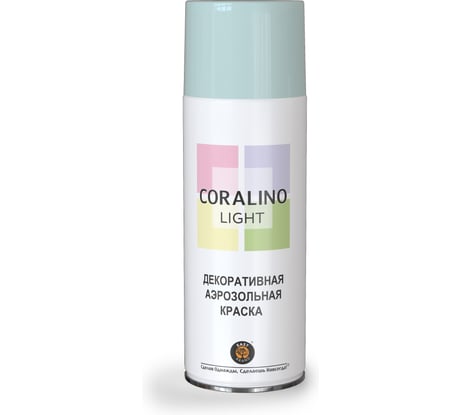 Декоративная аэрозольная краска CORALINO LIGHT Голубой туман CL1001